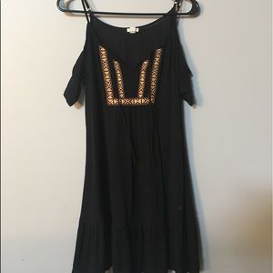 Black Off The Shoulder Dress